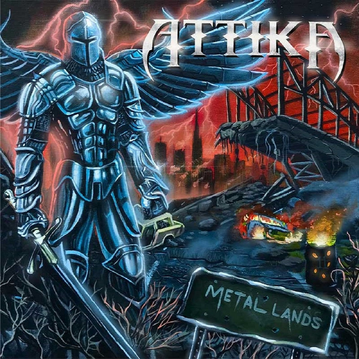 Metal Lands album cover